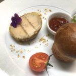 Foie gras de canard mi-cuit au torchon cafe de lormeau2